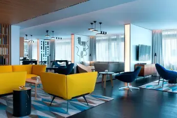 Renaissance Warsaw Airport Hotel Executive Club Lounge