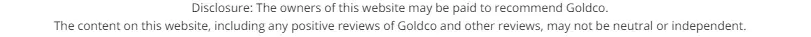 Goldco Affiliate Disclosure