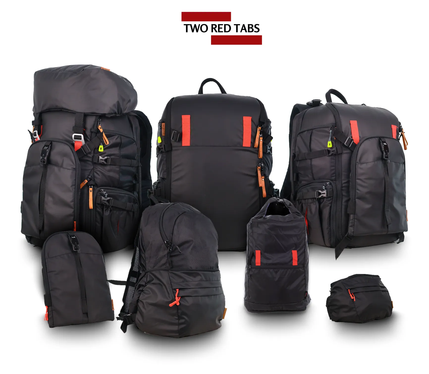 Two Red Tabs 10-in-1 modular camera bag