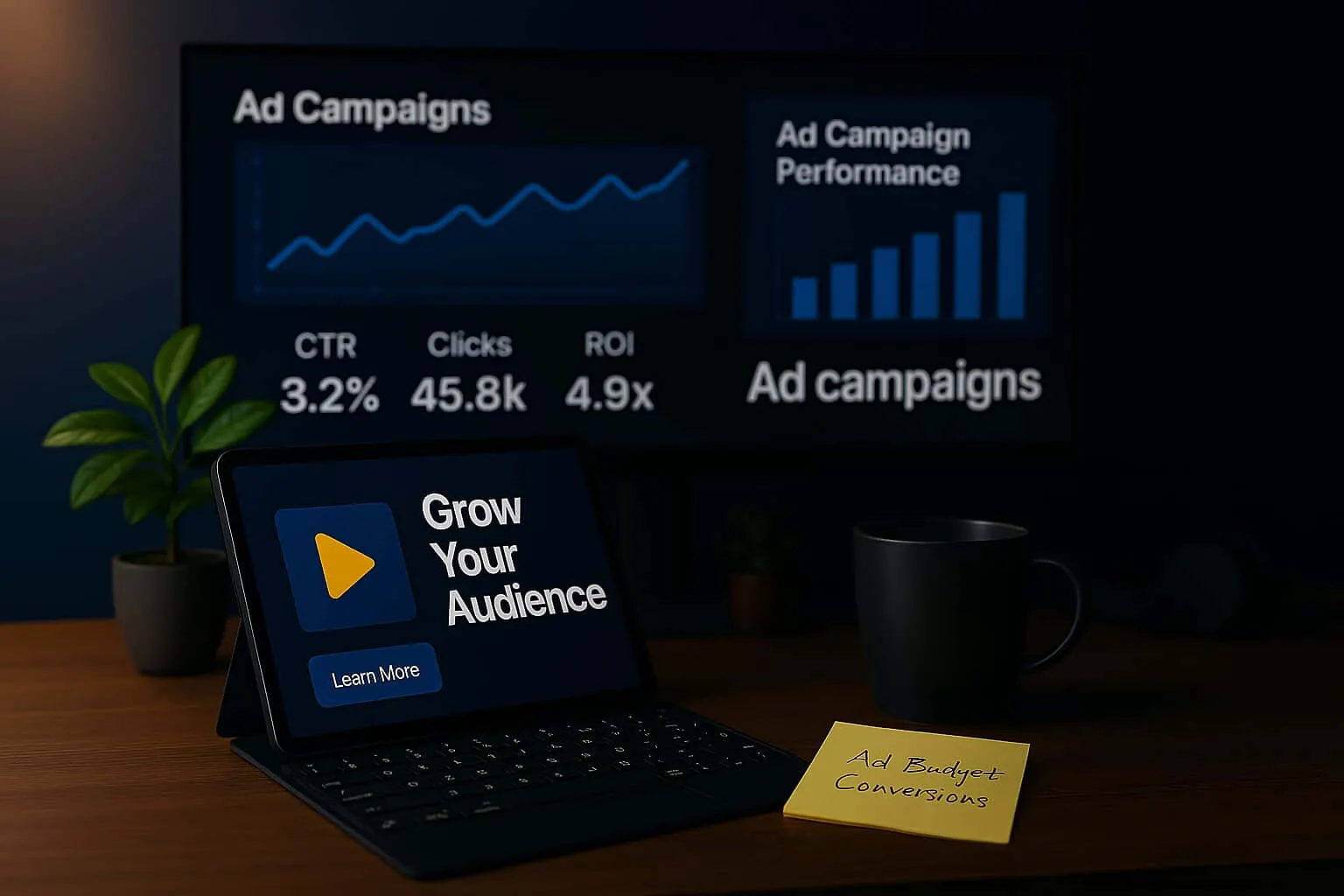 <alt=“Ad Campaigns and Conversion Tracking – maxCEOS Digital uses custom analytics, smart budgeting, and optimized targeting to grow business with high-performing ads.”>