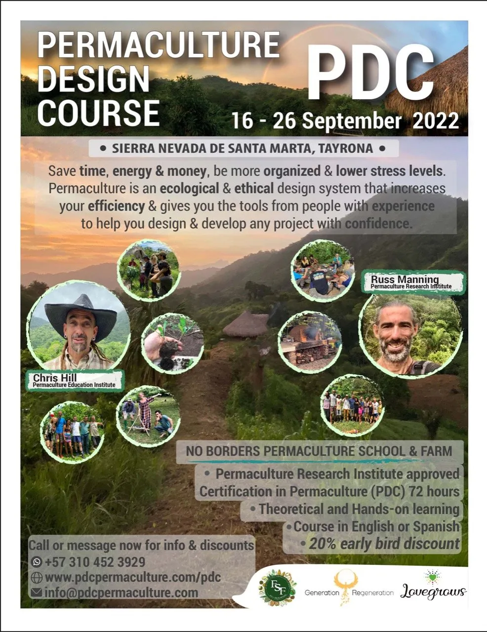 Permaculture design course colombia  2022