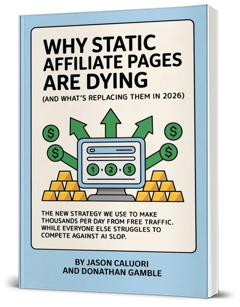 Free Report – Why Static Affiliate Pages Are Dying (and What’s Replacing Them in 2026) | Stealth Streams ELITE