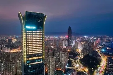 The Westin Wenzhou Exterior Night
