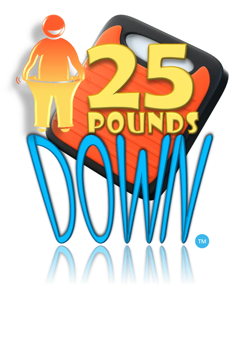 25 lds down