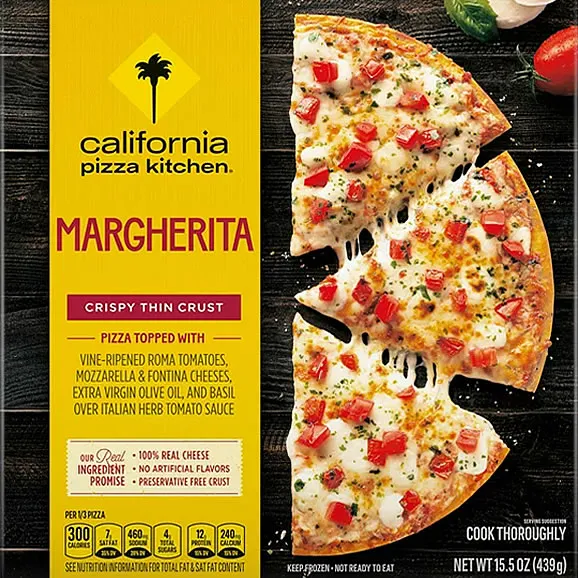 California Pizza Kitchen Margherita, Crispy Thin Crust Pizza