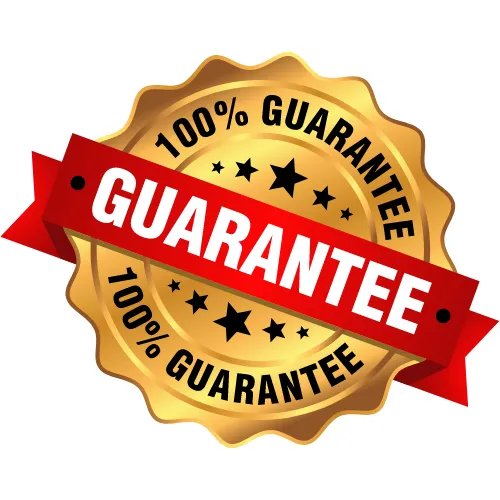 our guarantee 