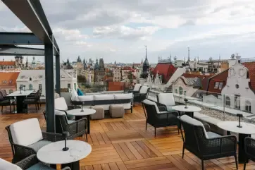 Fairmont Prague Rooftop Terrace 9th Floor