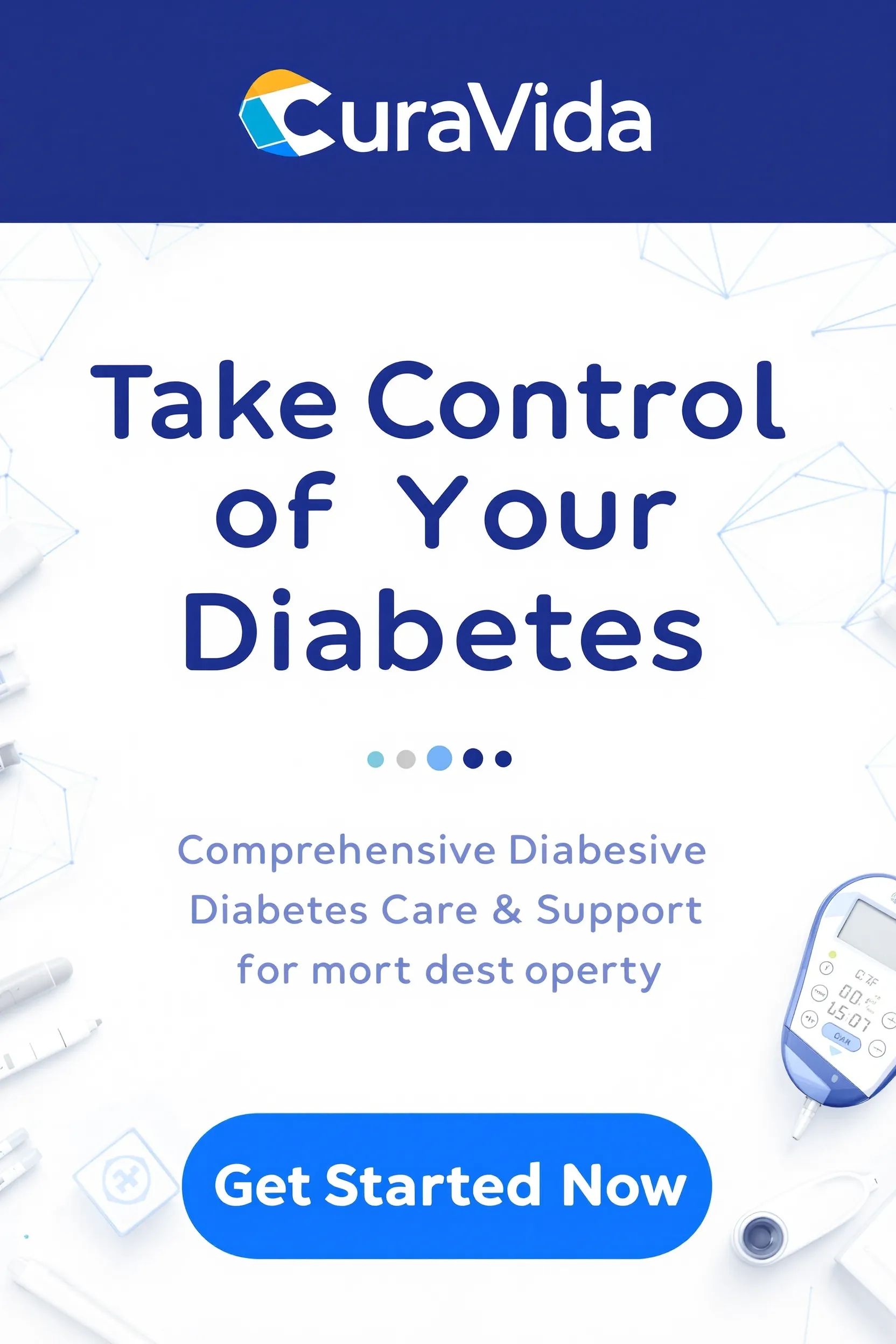 CuraVida Diabetes Care Ad Banner