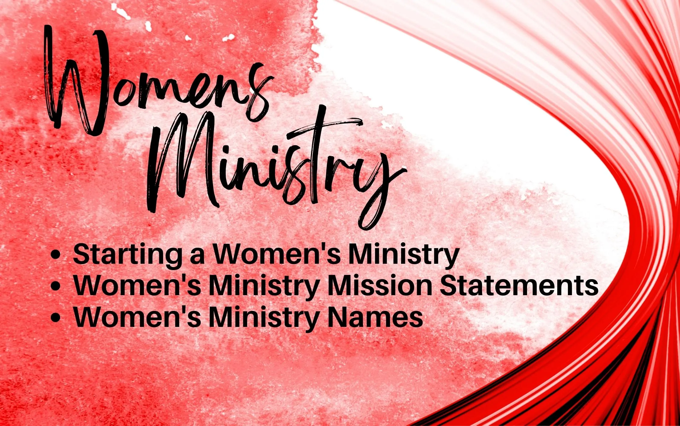 women's ministry