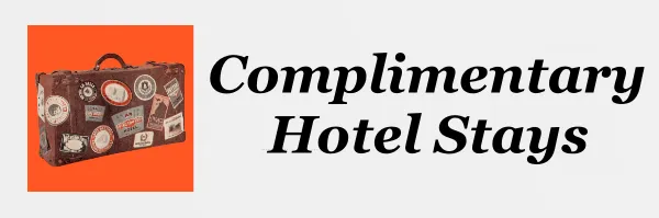 Complimentary Hotel Stays logo