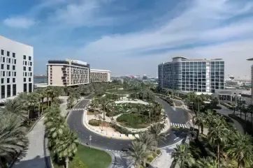 Yas Plaza Circuit Exterior View
