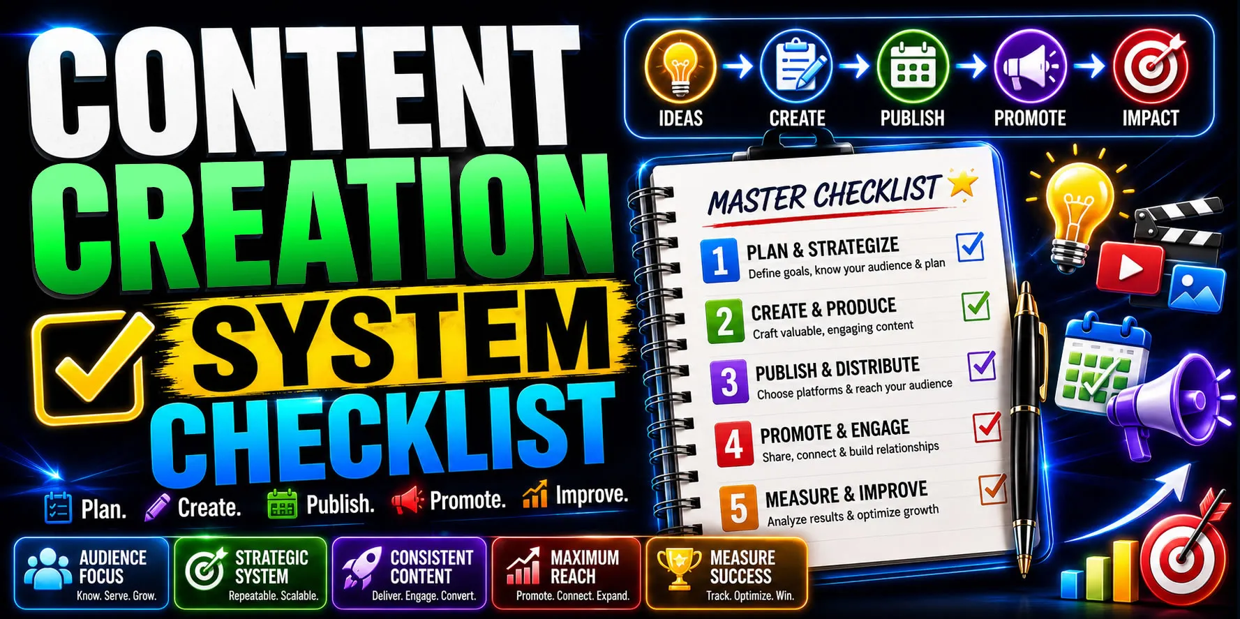 Content Creation System Checklist