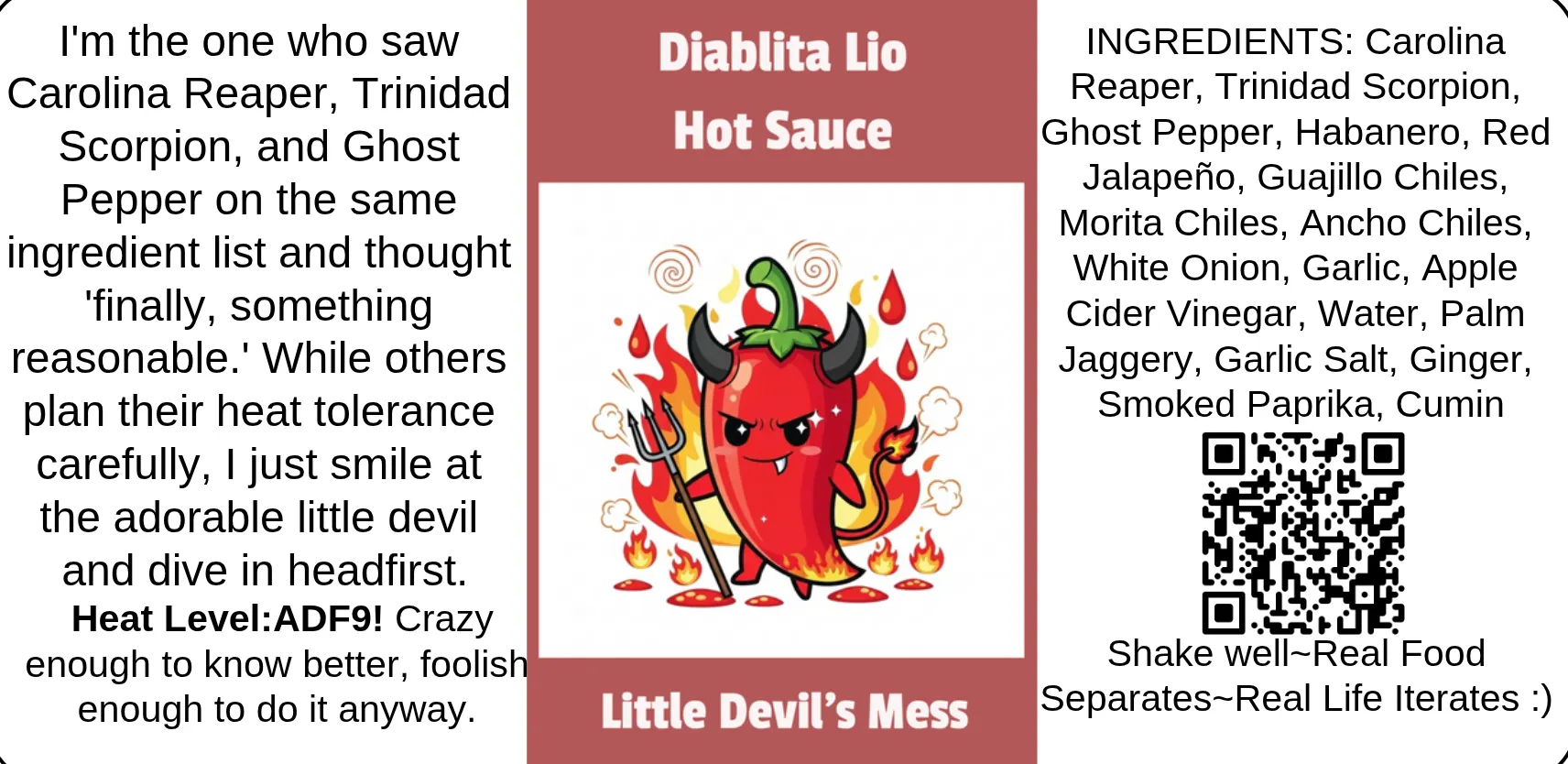 Image of Diablita Lio Hot Sauce