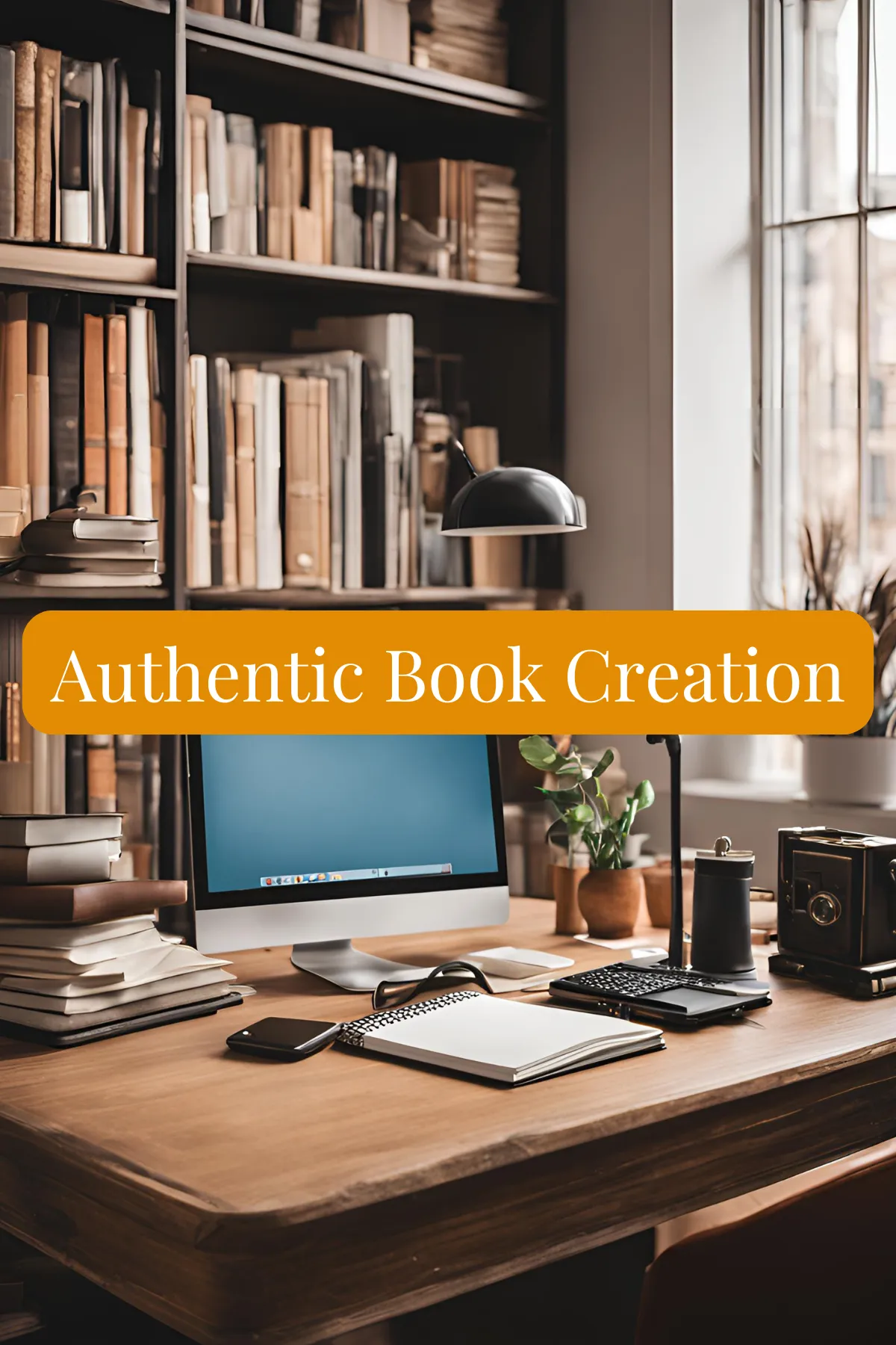 Authentic Book creation banner