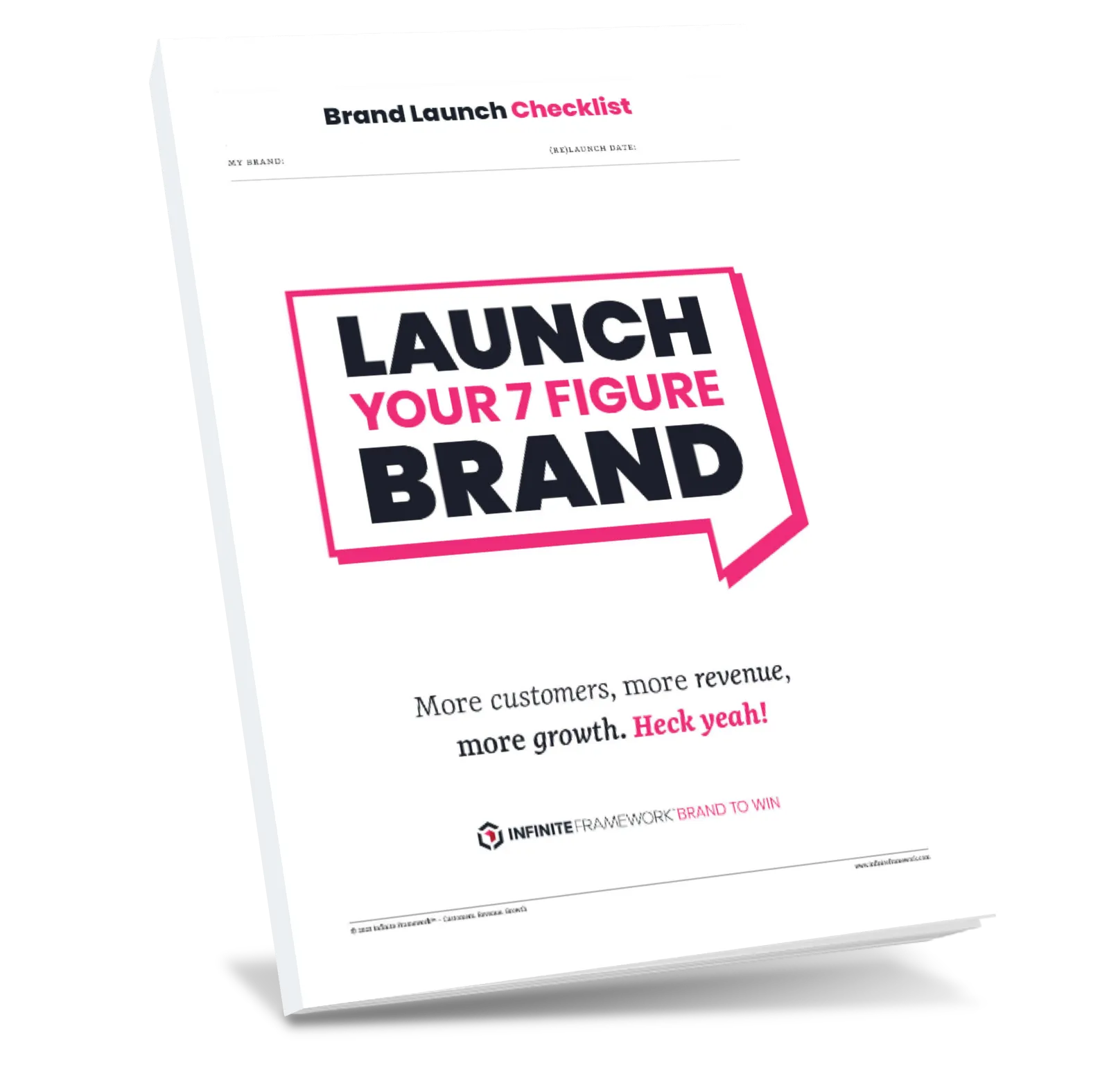 Brand to Win Launch Checklist