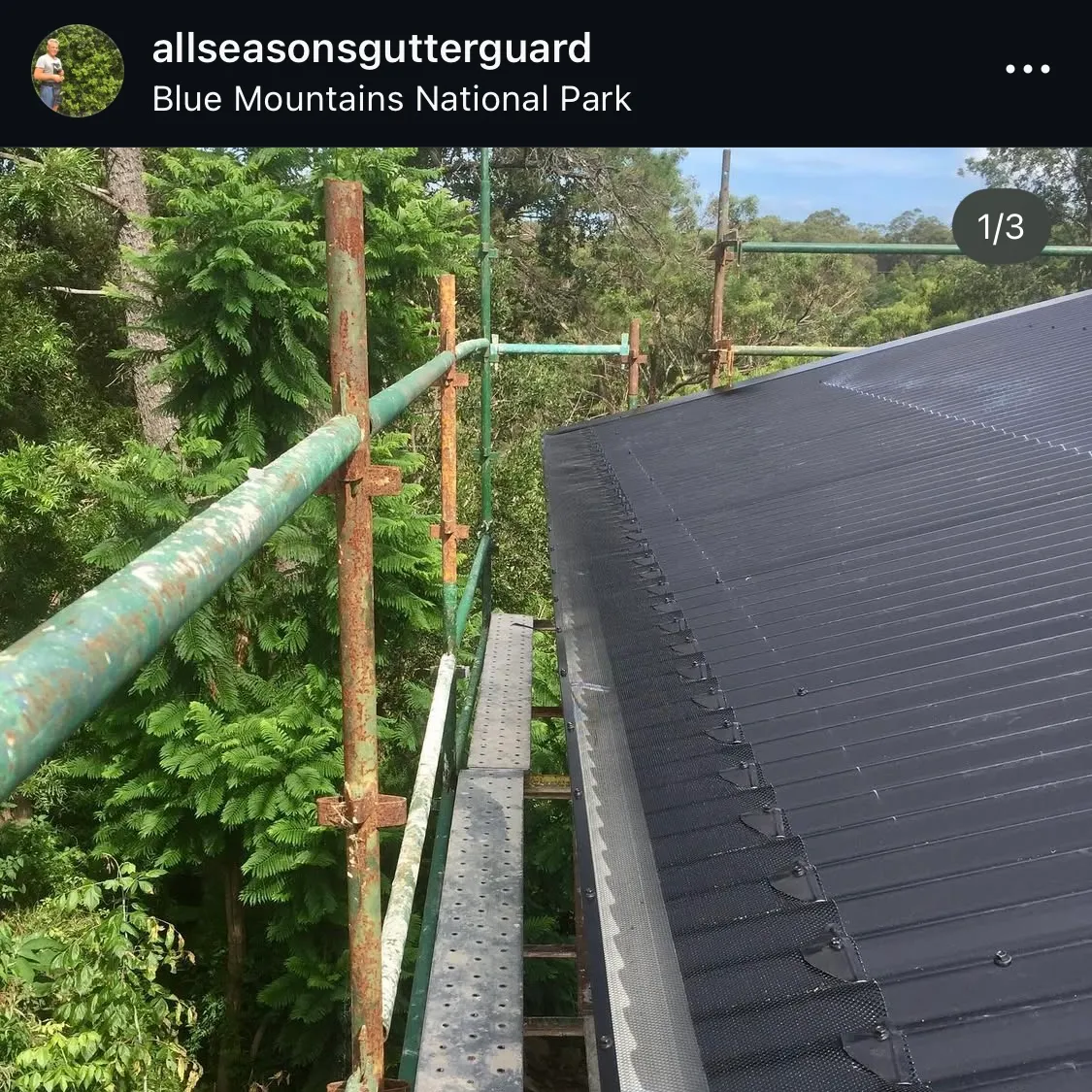 gutter guard blue mountains sydney