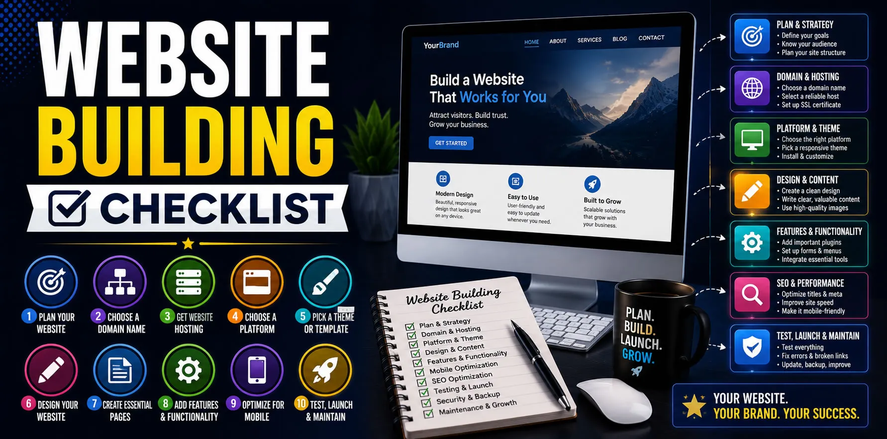  Website Building Checklist