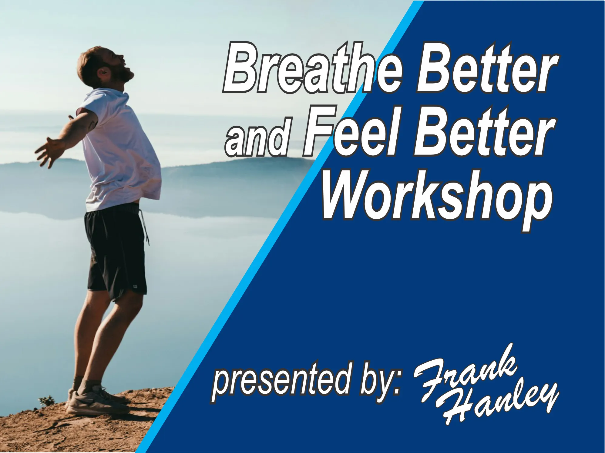 image of a man stretching