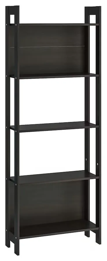 IKEA LAIVA Bookcase (Black-Brown)