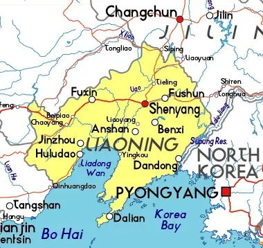 Liaoning Map