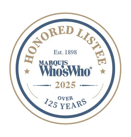 Marquis Who's Who badge