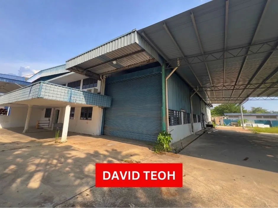 taman industri waja 1.5 storey semi-d factory for rent at kulim