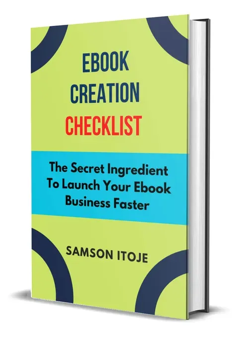 ebook creation checklist