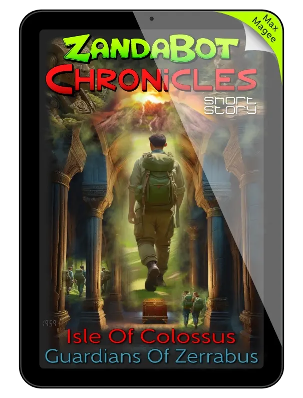ZandaBot Chronicles Isle Of Colossus Gaurdians Of Zerrabus