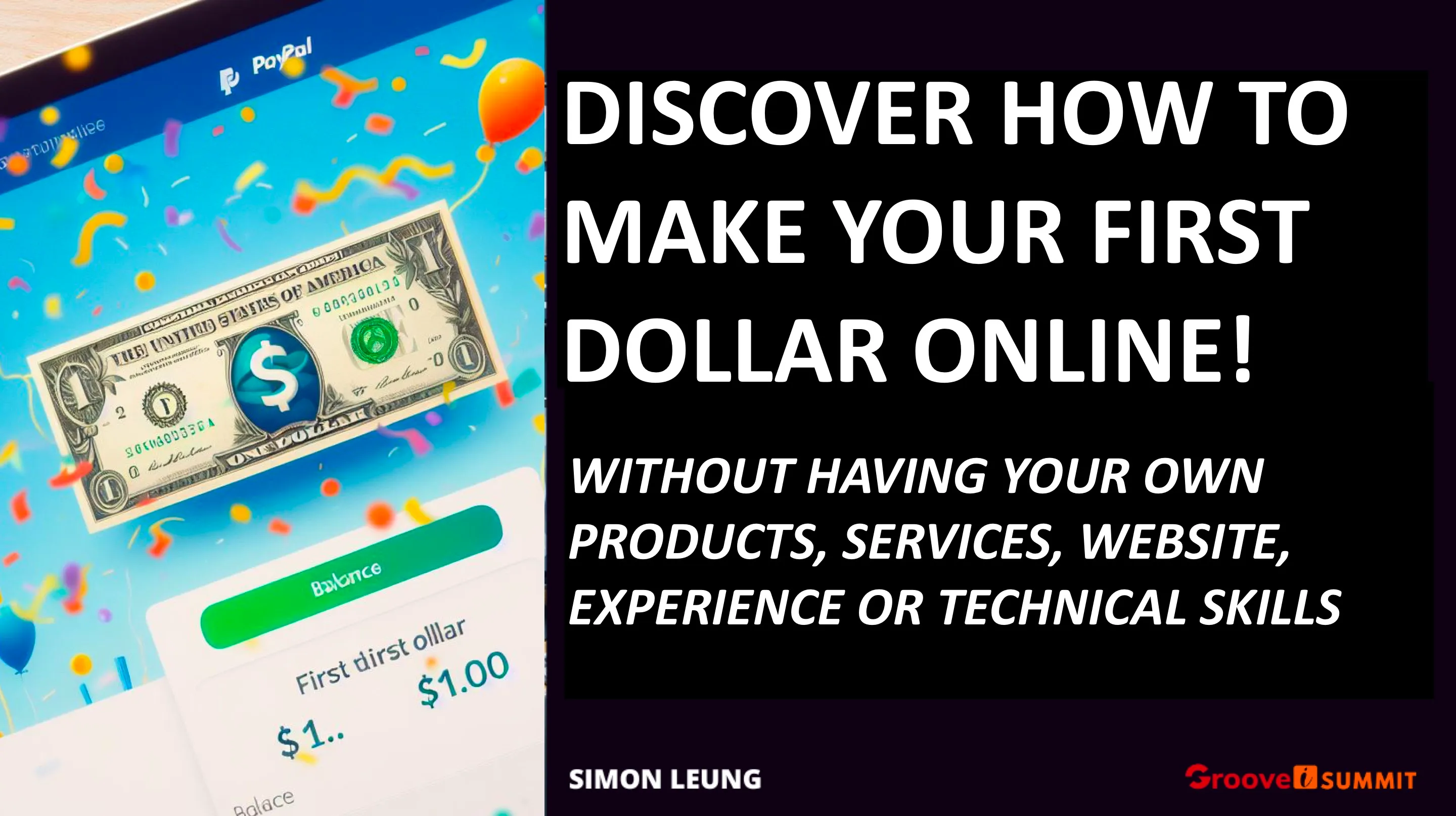 discover how to make your first dollar online