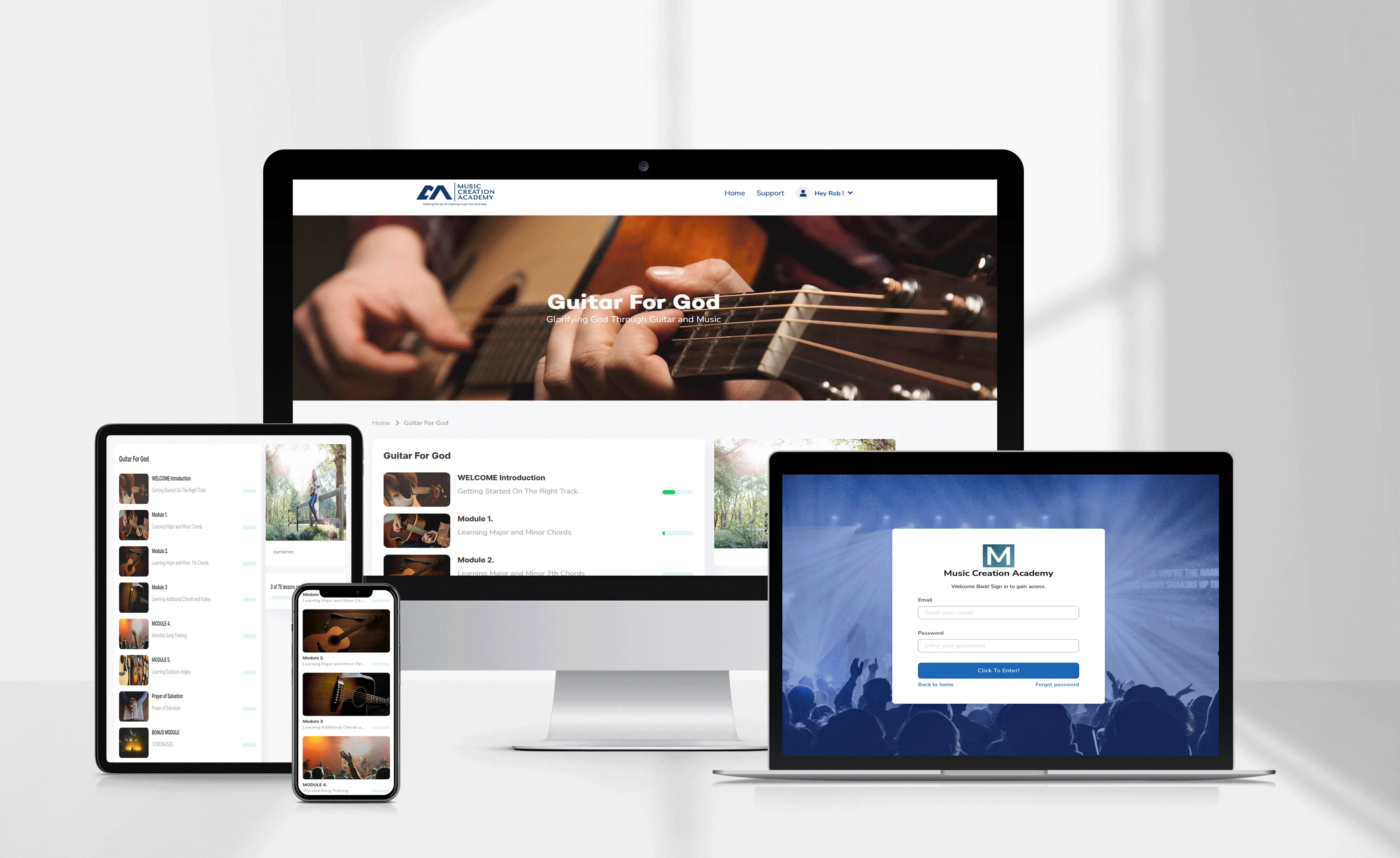 Guitar For God - Music Creation Academy