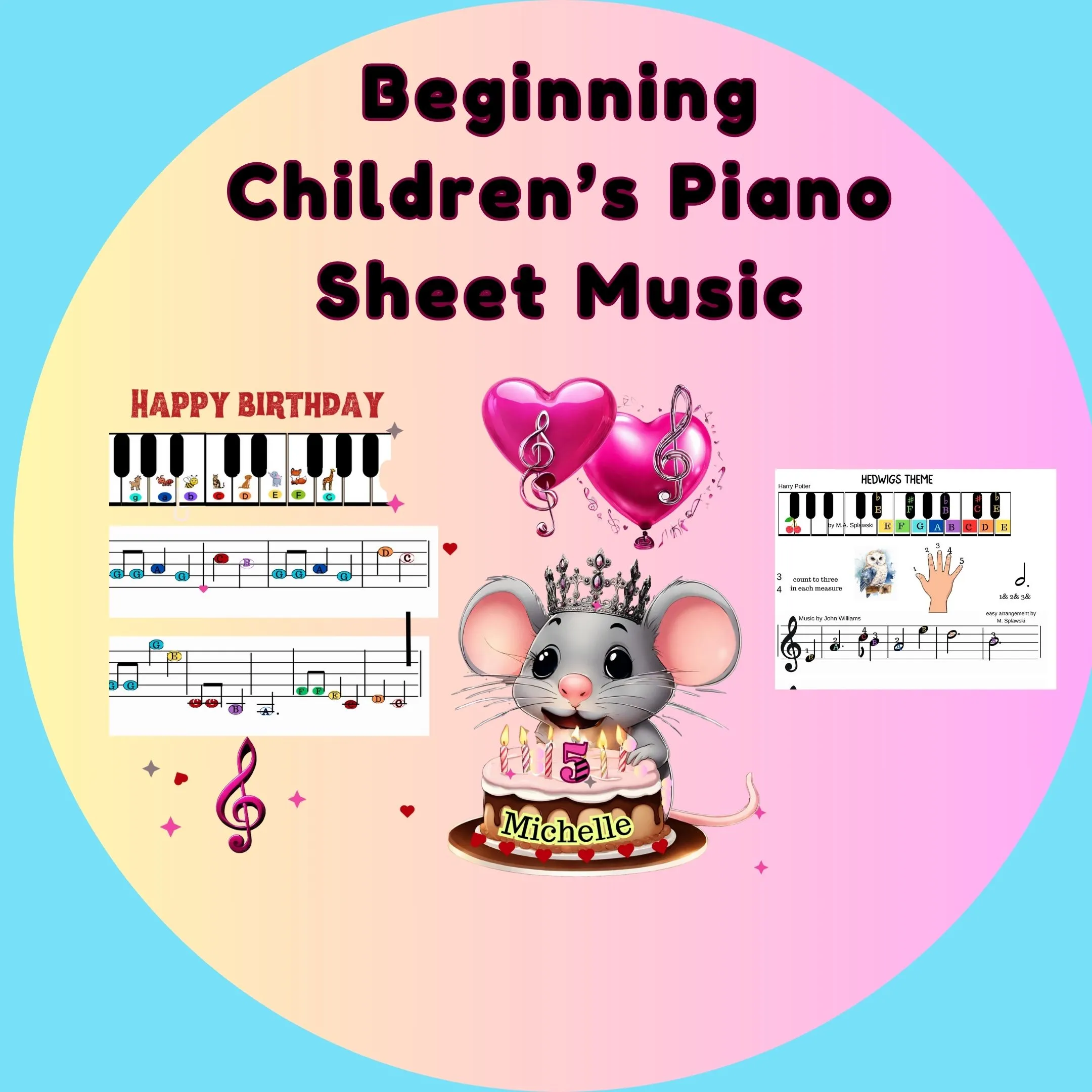 Beginning Piano Sheet Music
