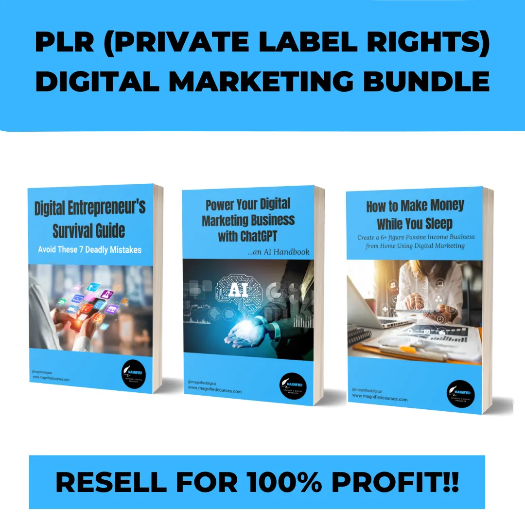 digital marketing plr private label rights resell ebooks make money from home online