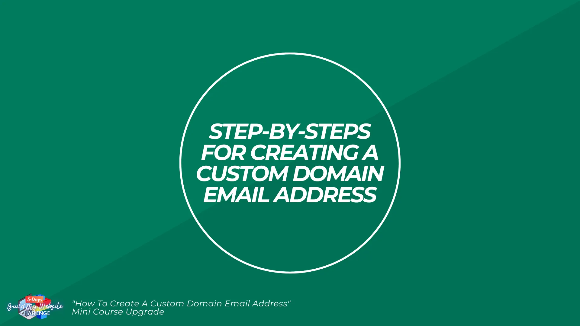 Setting Up Professional Email and Private Inbox