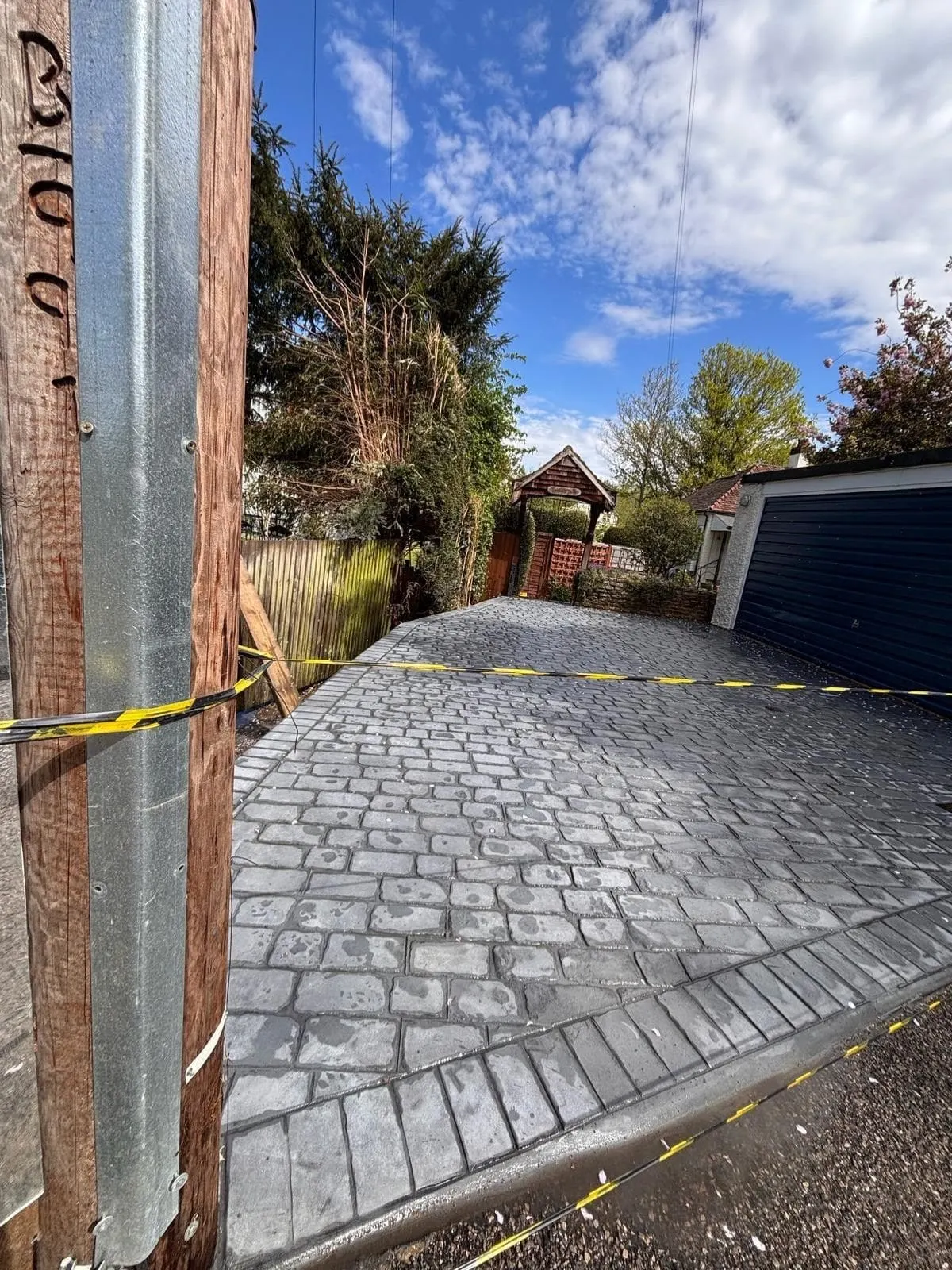 Pattern Imprinted Concrete Staines