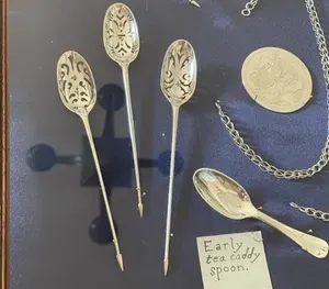 18th century silver spoons replicas