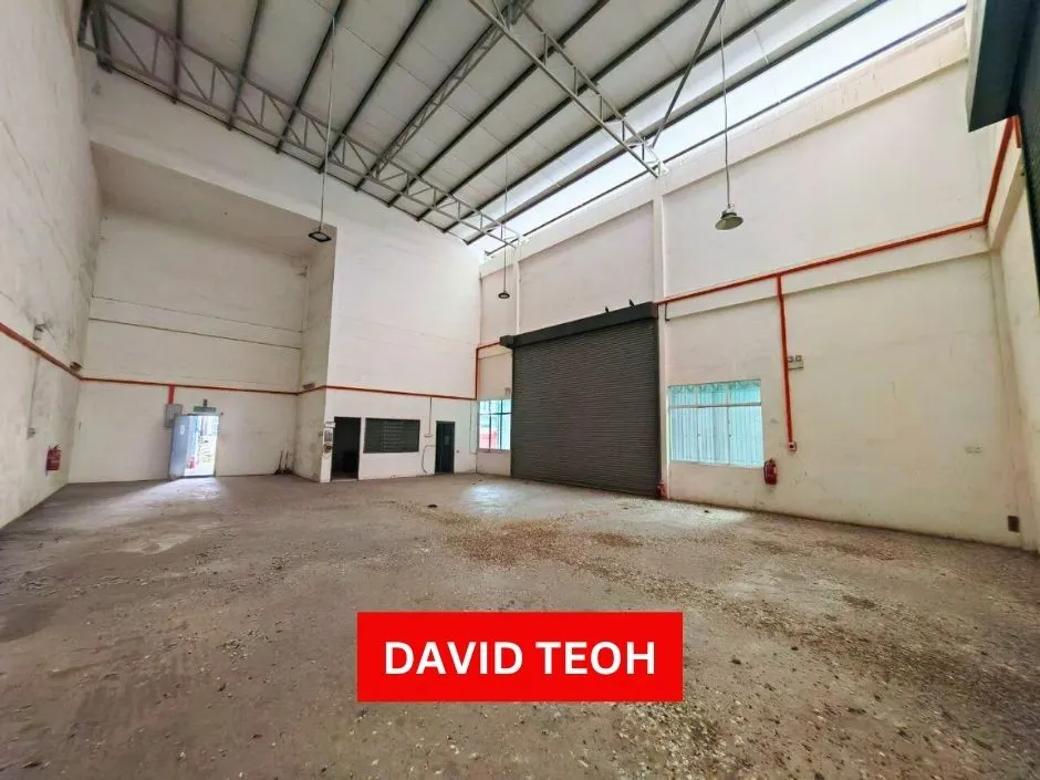 sungai lokan 1.5 storey light industry factory for rent