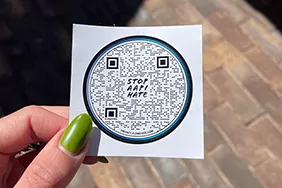 custome QR code with your Brand Logo