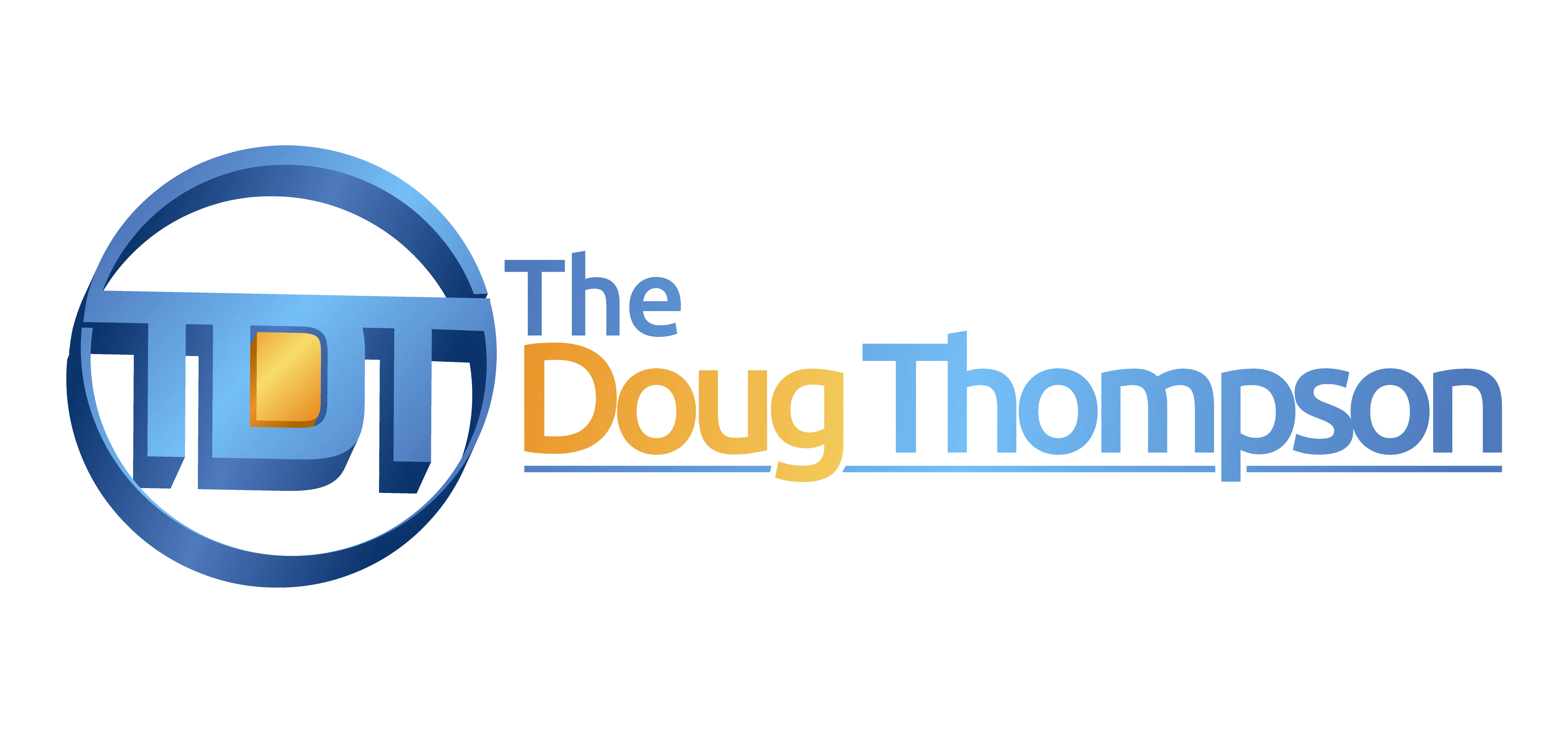 The Doug Thompson Logo