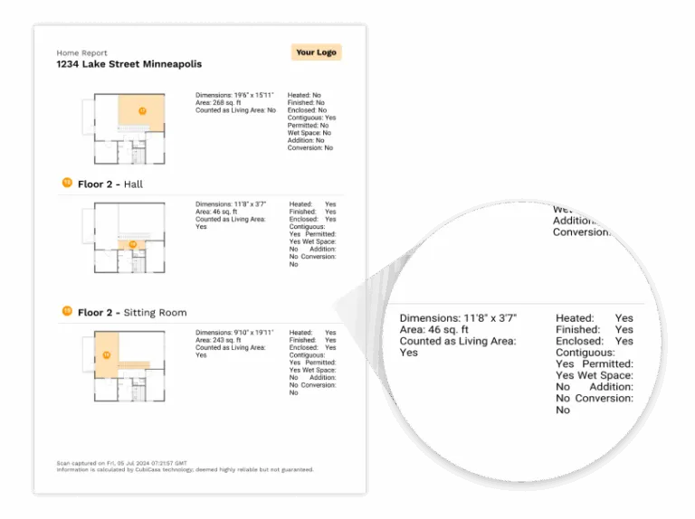 room details