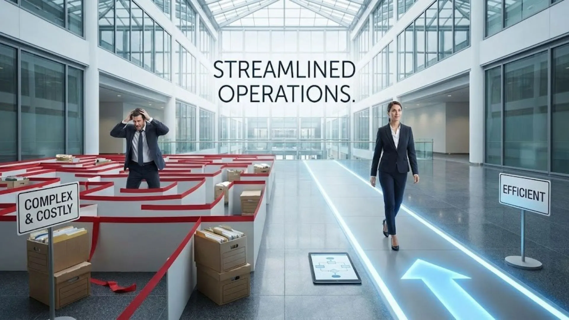 Comparing workflow efficiency for consultants using AI versus a VA.