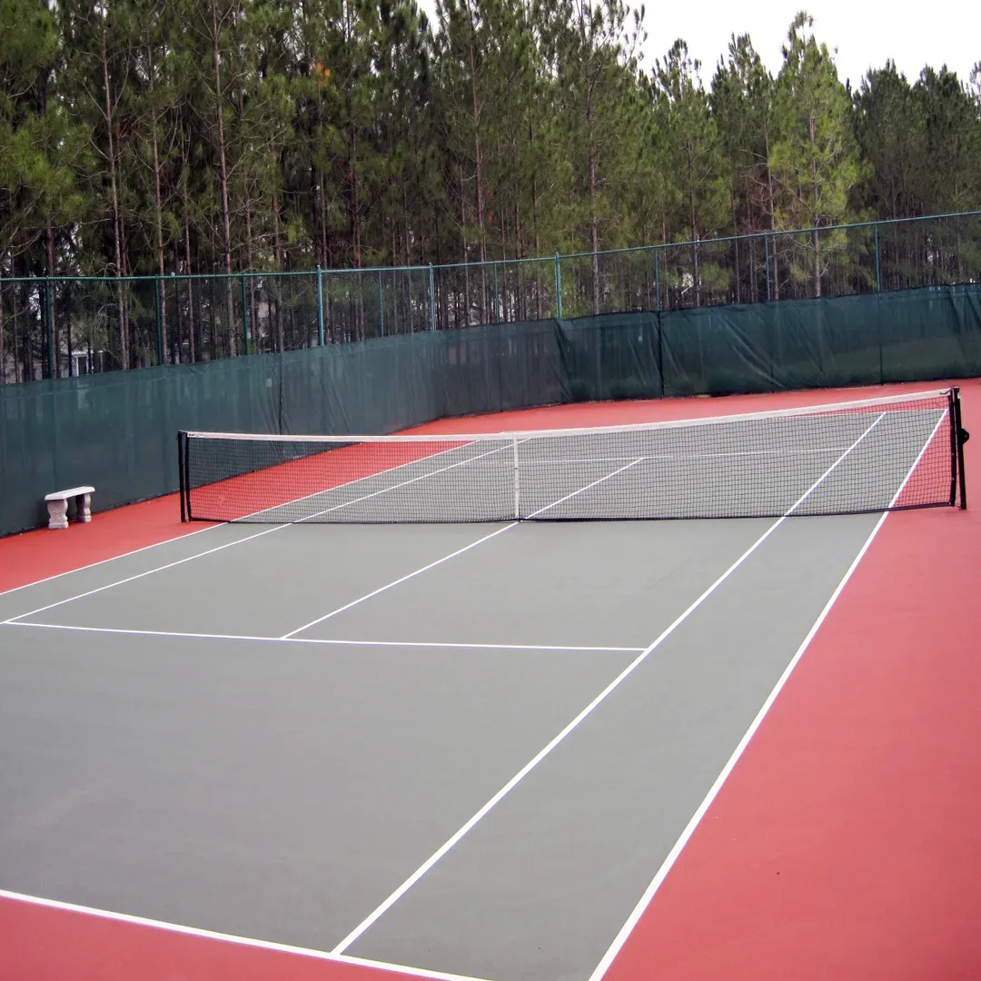 free tennis on one tennis court