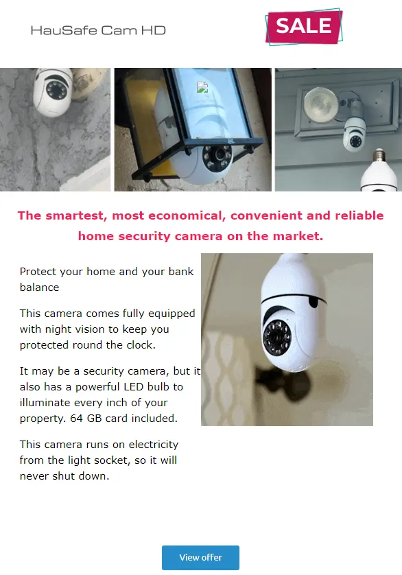 Wireless Security Camera