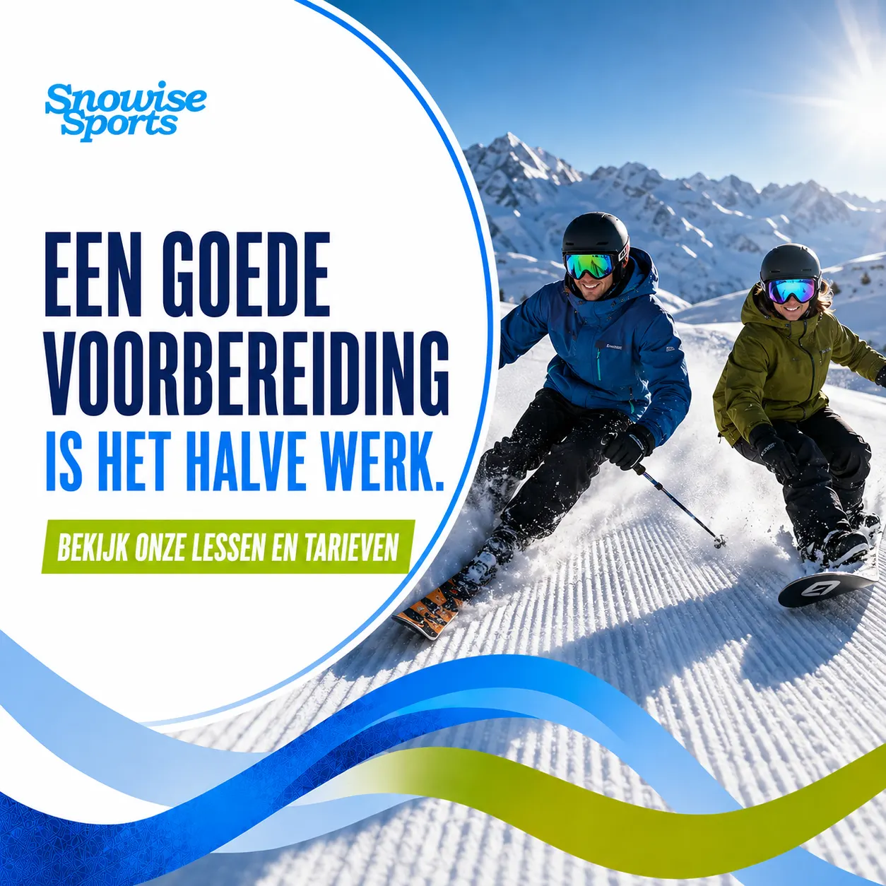 tarieven bij SnowiseSports