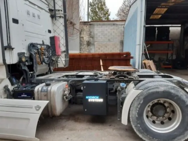Hydrox kit on truck