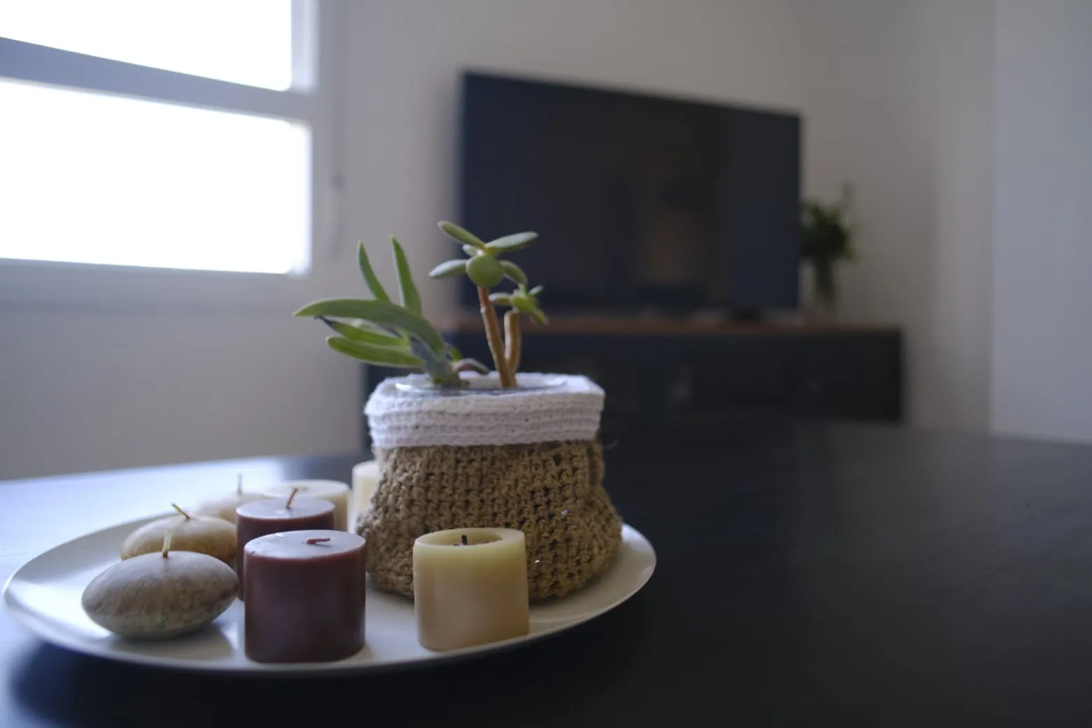 close up living room