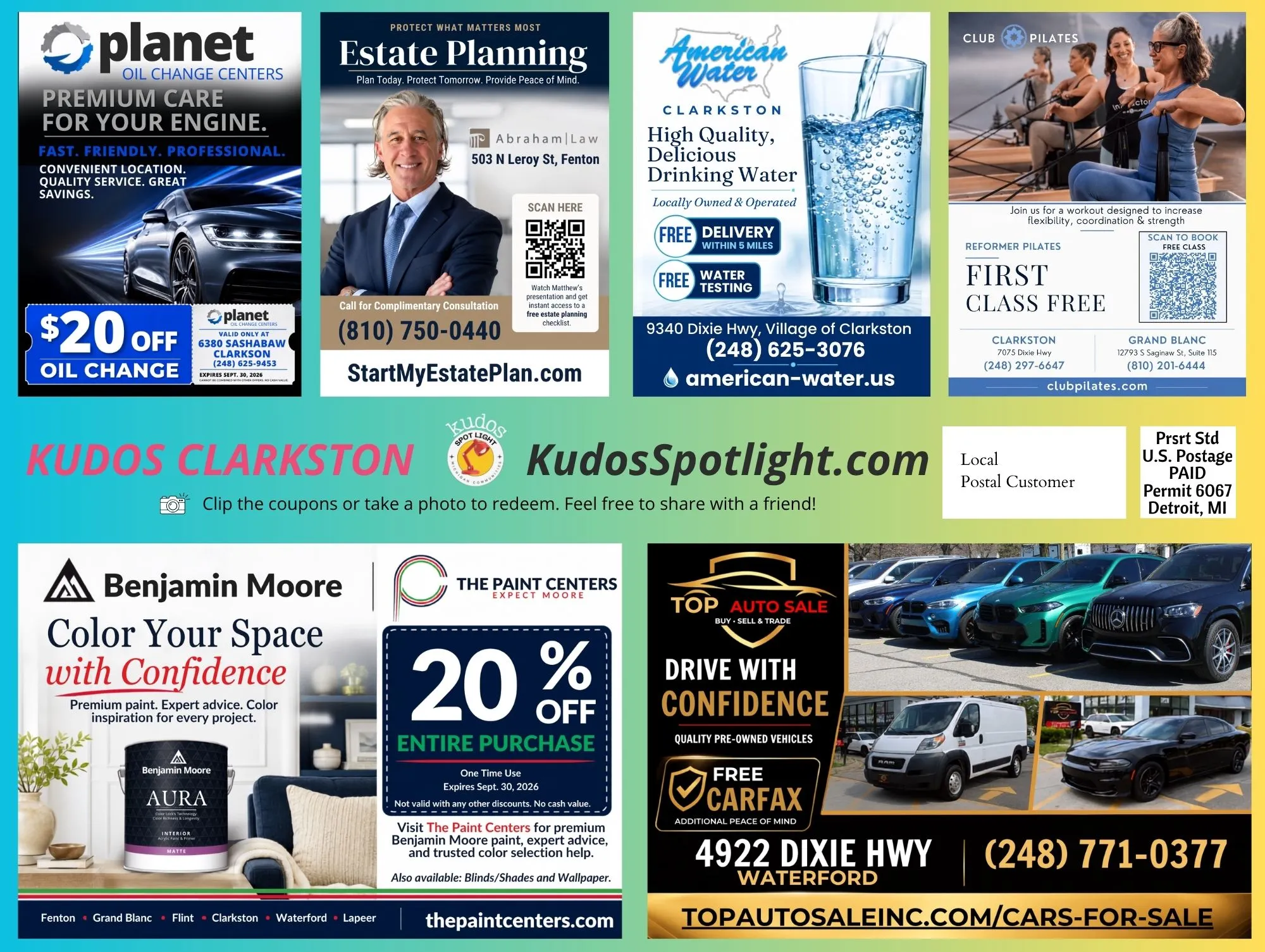 Kudos Clarkston August 2026