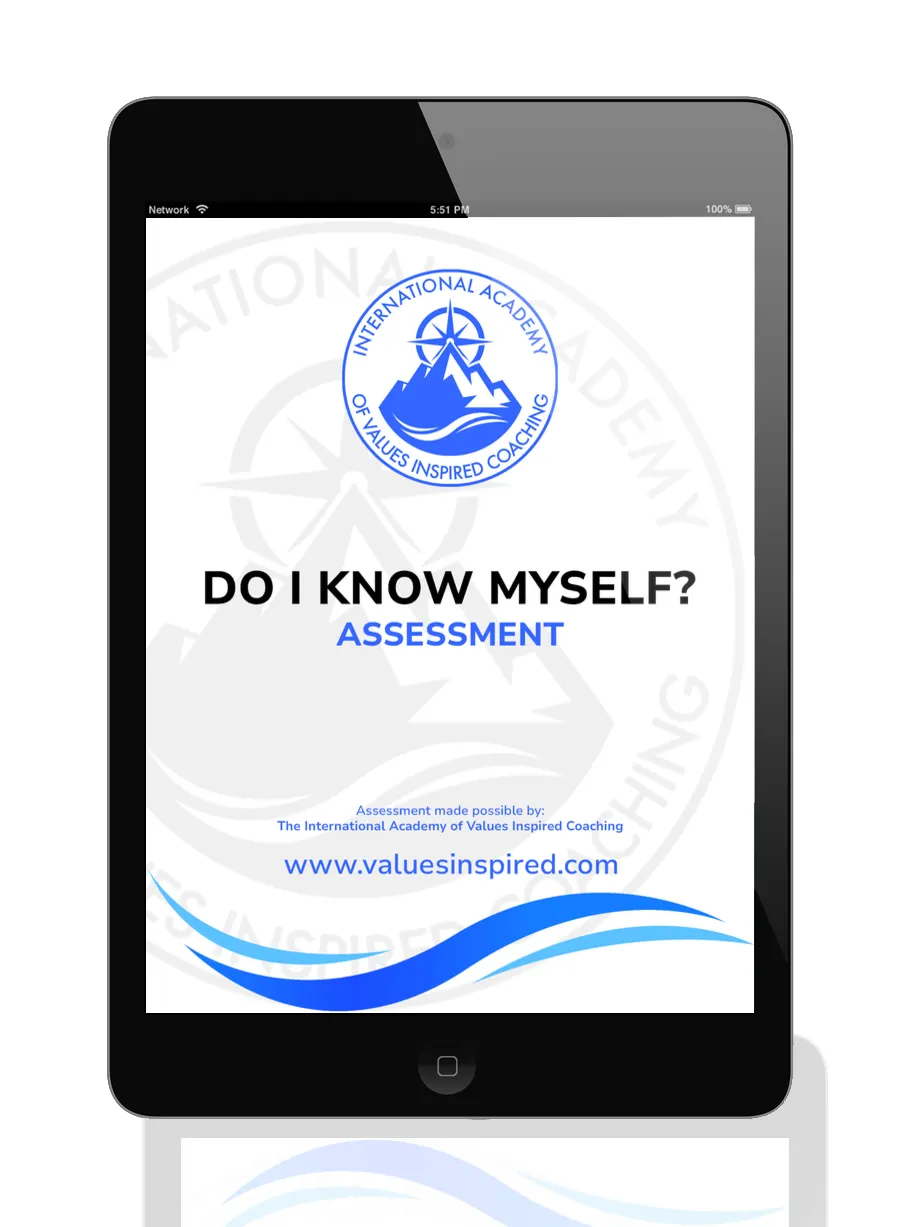 Do I know myself assessment cover