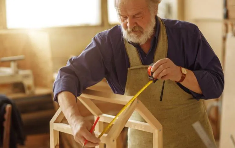 Roger Building a Birdhouse