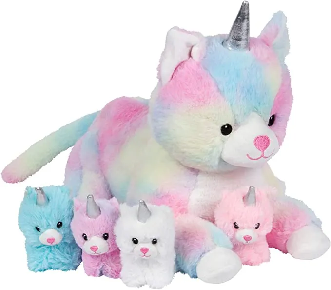 Unicorn Mama Cat Stuffy