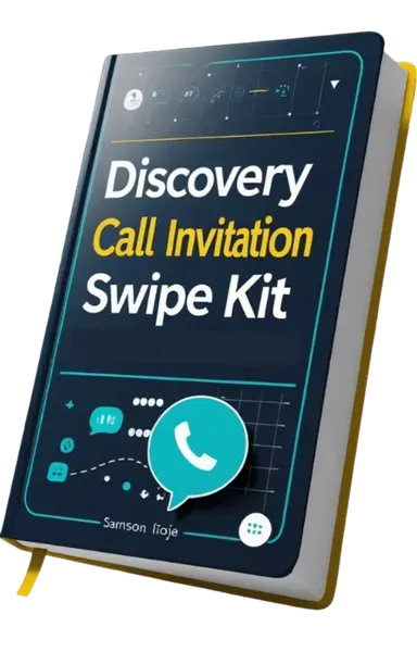 discovery call invitation swipe kit